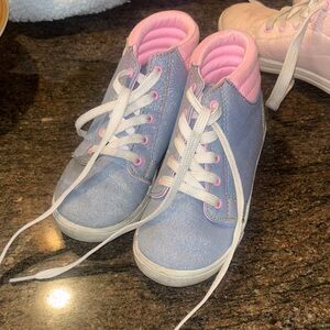 Carter's Blue and Pink Kids Sneakers